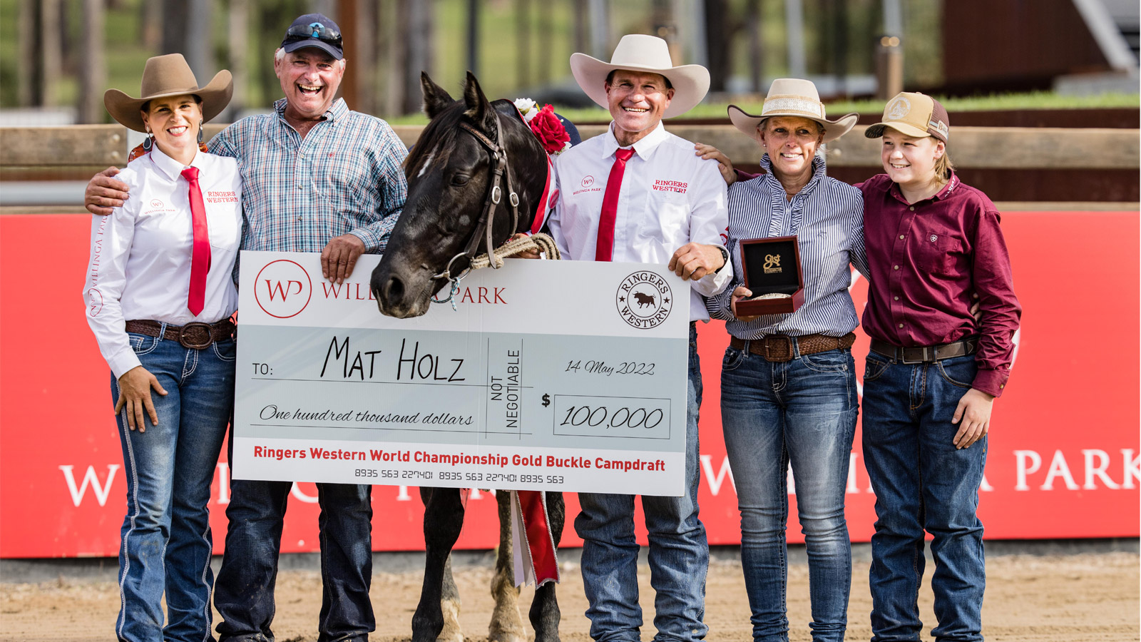 MAT HOLZ & FRONTIER STRIKE GOLD