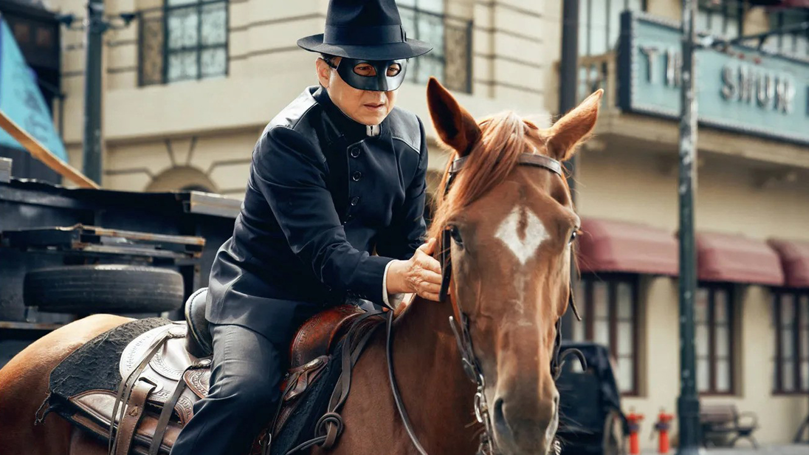 JACKIE CHAN IS BACK IN THE SADDLE