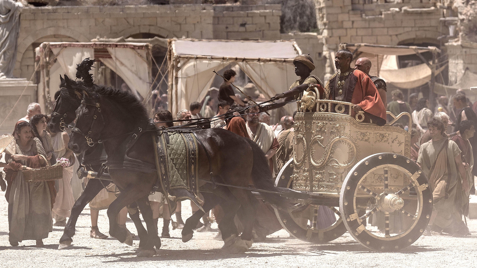 MESCAL THRIVES ON HORSEBACK IN GLADIATOR II